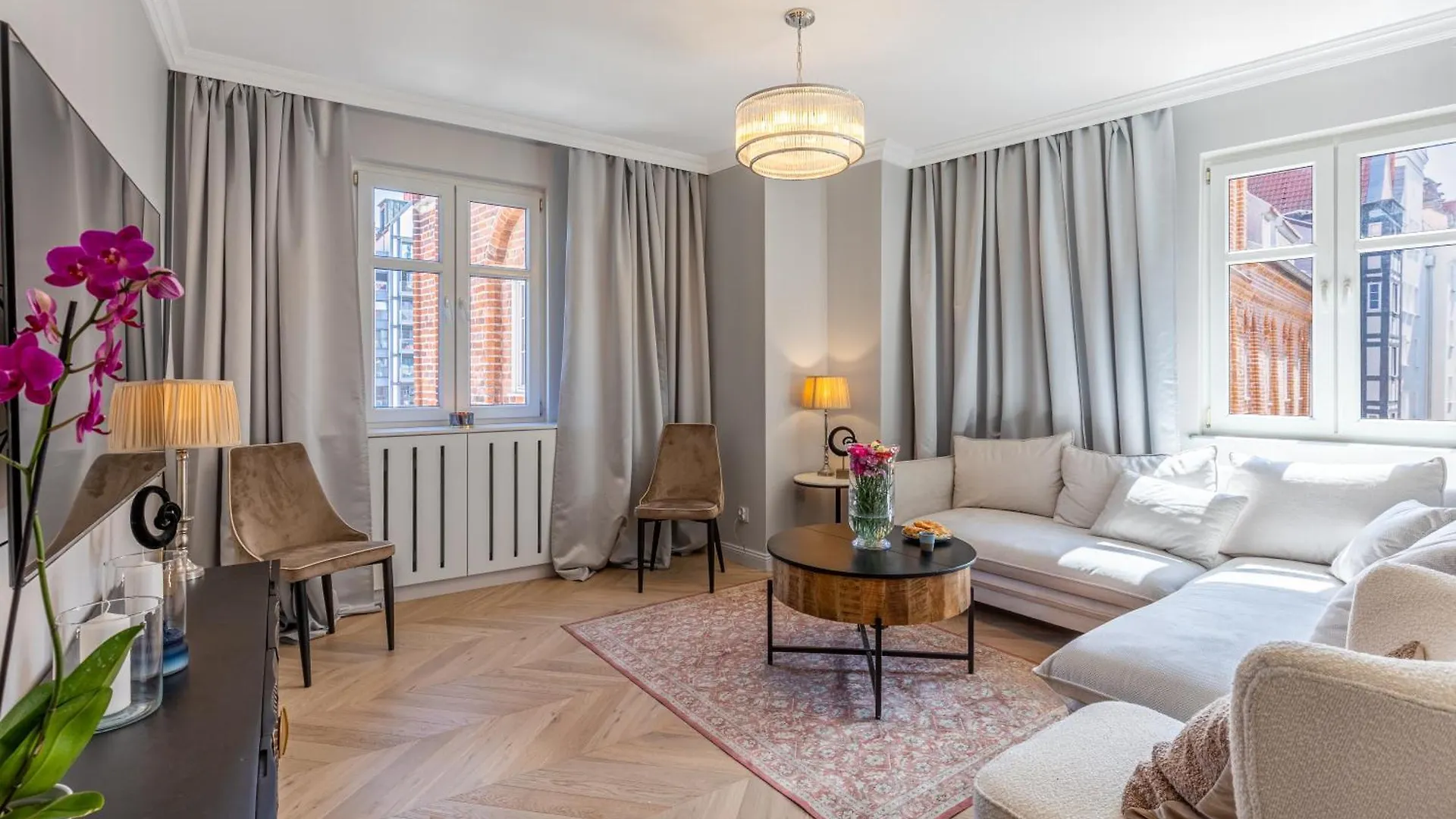 Stylowy Apartament W Sercu Starowki Z Widokiem Na Motlawe Gdansk